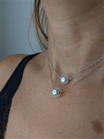 Collar Utopia LUCE in Oro blanco Perla 8.60 Ct CG004 - CG004